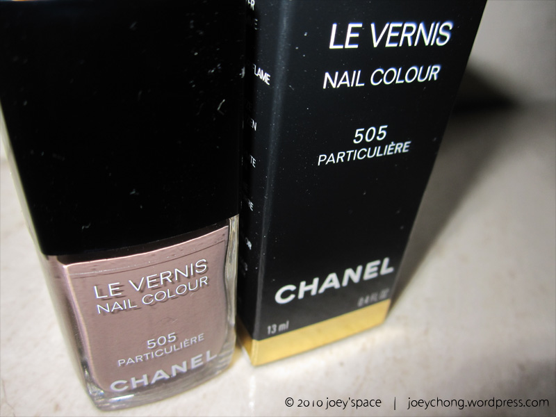 Chanel's nail varnishes are intense in colour and most of them,