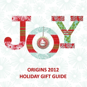 Origins Gift Guide For Holiday 2012