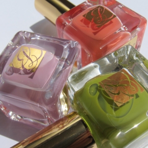 Estée Lauder Heavy Petals Pure Color Nail Lacquer Collection – Absinthe, Lilac Leather & Coral Cult